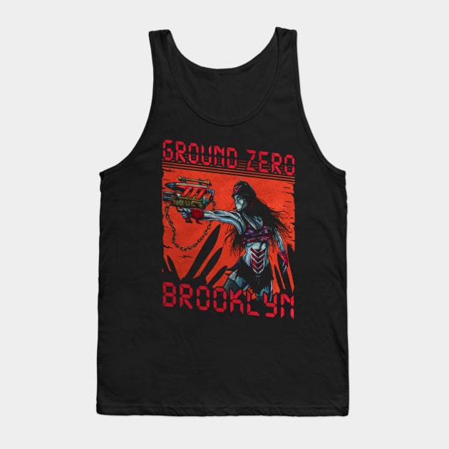 "GROUND ZERO BROOKLYN" Tank Top by joeyjamesartworx